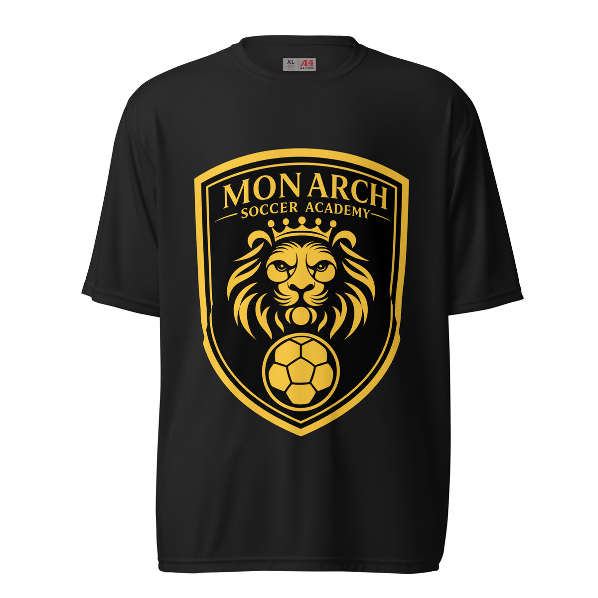 Active | Moisture Wicking Shirt | Monarch Soccer Academy | Shield Logo