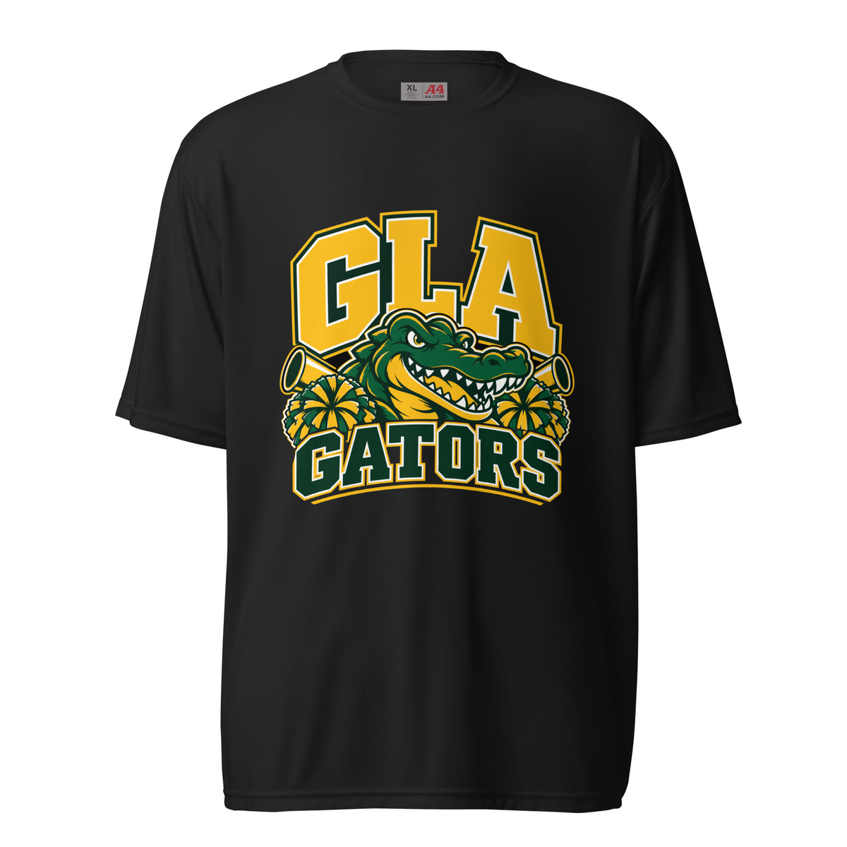 Active | Moisture Wicking Shirt | GLA Gators Cheer Team | Emblem Logo