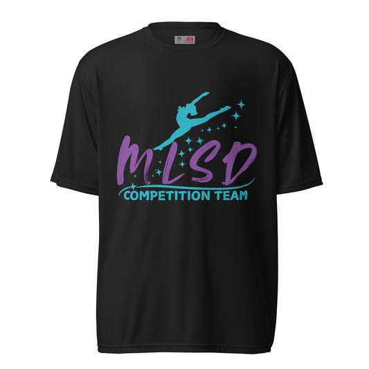Active | Moisture Wicking Shirt | Miss Lorraine’s School of Dance | Lettermark Logo