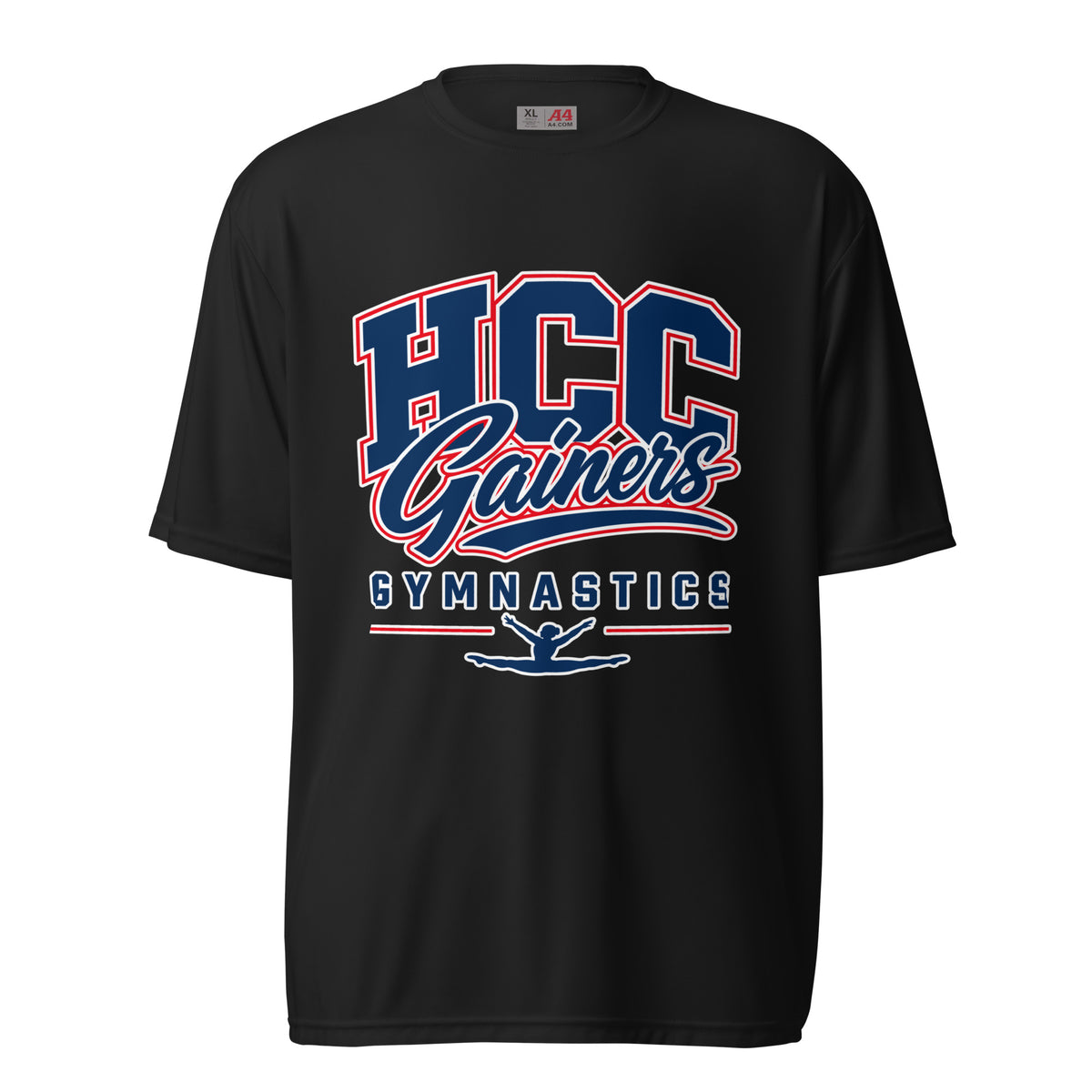 Active | Moisture Wicking Shirt | HCC Gymnastics | Apex Logo