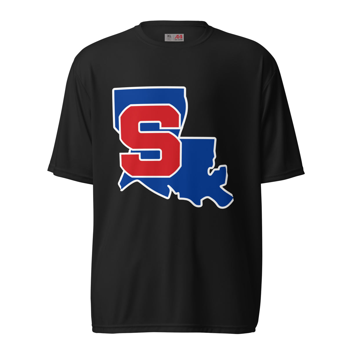 Active | Moisture Wicking Shirt | Louisiana Slam Baseball | Crest Logo