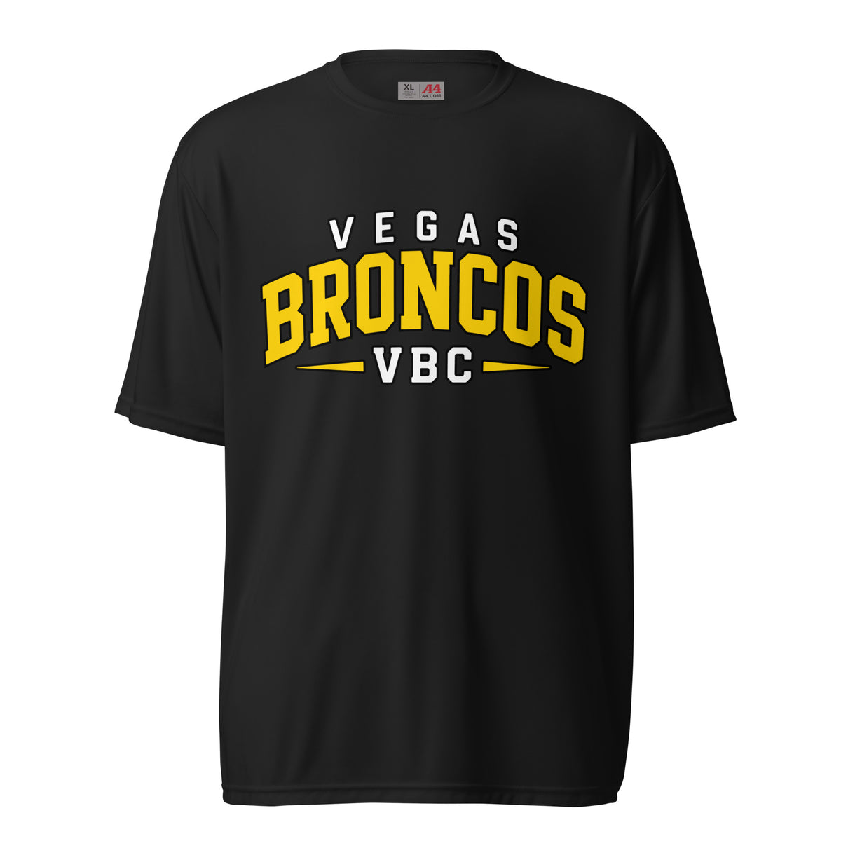 Active | Moisture Wicking Shirt | Vegas Broncos VBC | Athletics Logo