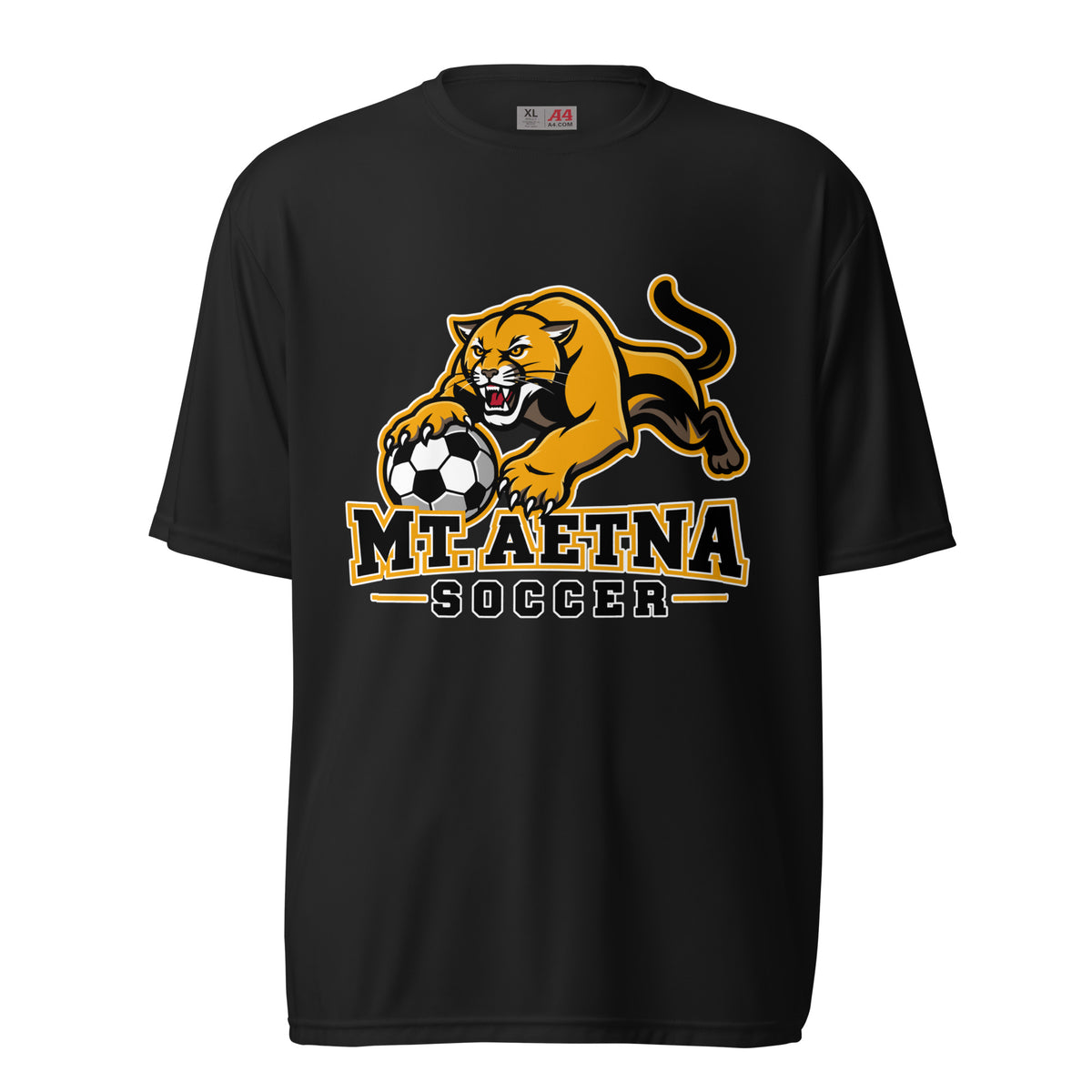 Active | Moisture Wicking Shirt | Mt. Aetna Adventist School | Soccer Apex Logo