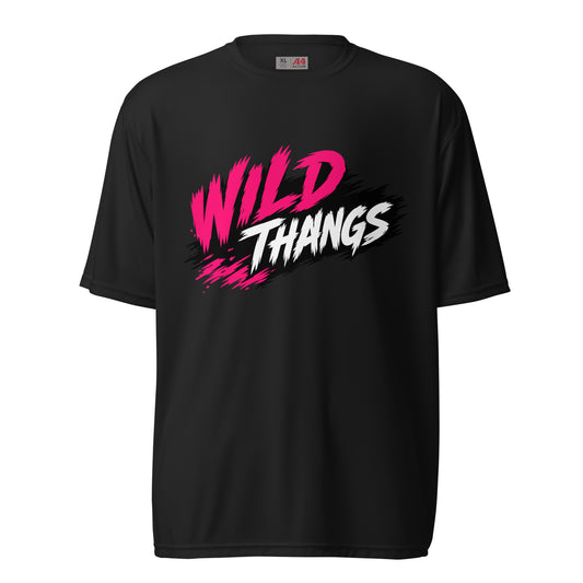 Active | Moisture Wicking Shirt | Wild Thangs | Crest Logo