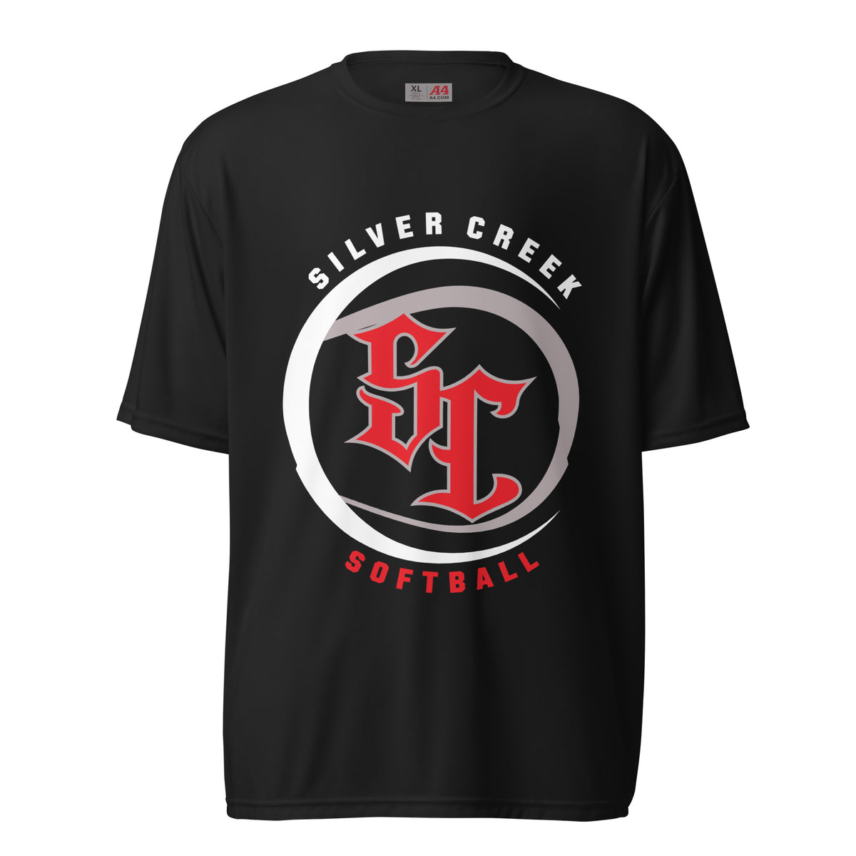 Active | Moisture Wicking Shirt | Silver Creek 12U Schreiber | Crest Logo