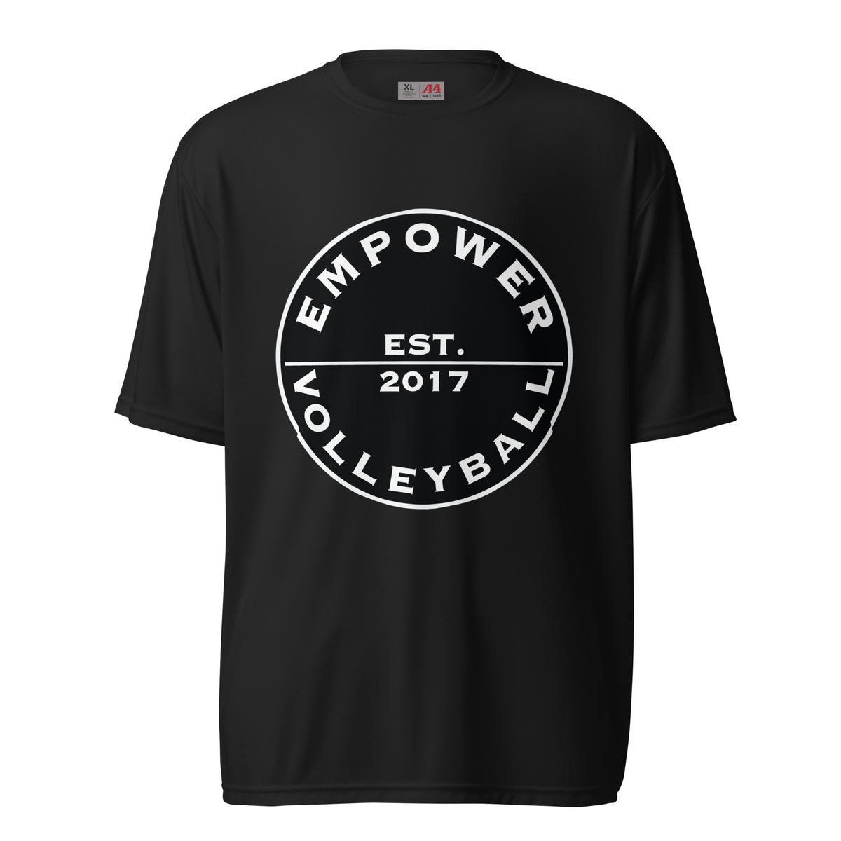 Active | Moisture Wicking Shirt | Empower Volleyball Club | Alpha Spike Logo