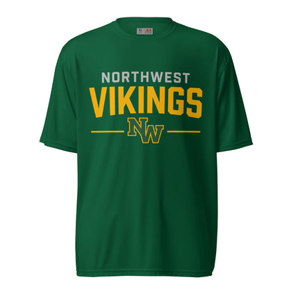 Active | Moisture Wicking Shirt | Northwest High School | Vikings Logo