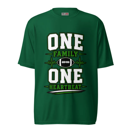 Active | Moisture Wicking Shirt | Celina Black Football | Modern Script Logo