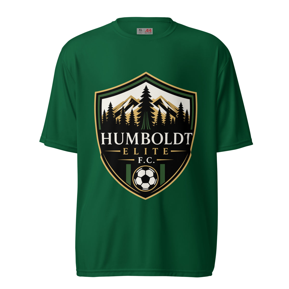 Active | Moisture Wicking Shirt | Humboldt Elite FC | Shield Logo