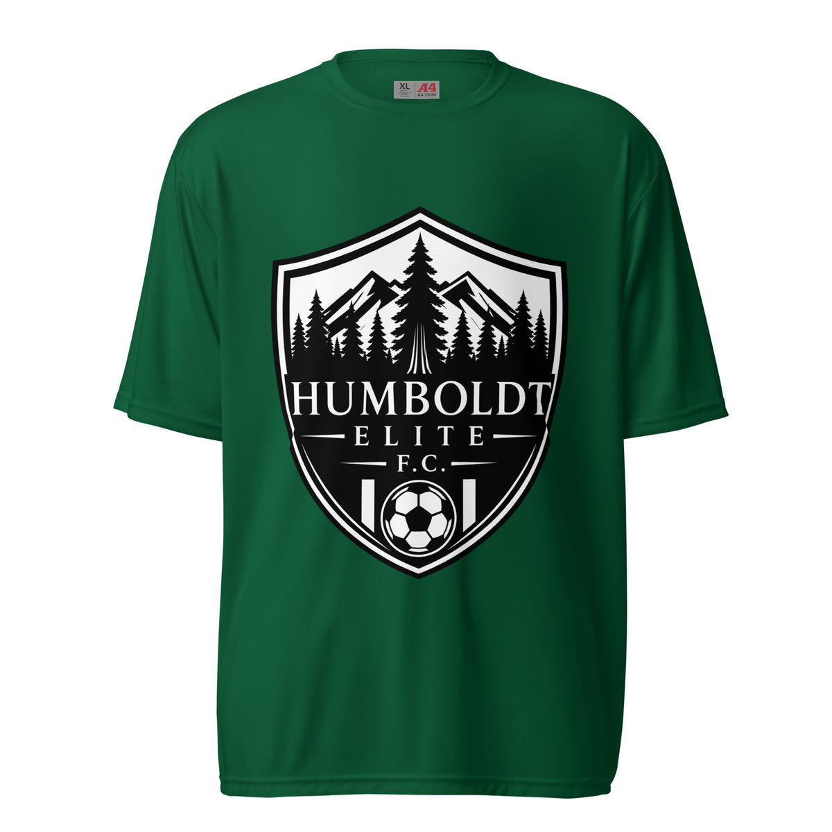 Active | Moisture Wicking Shirt | Humboldt Elite FC | Emblem Logo