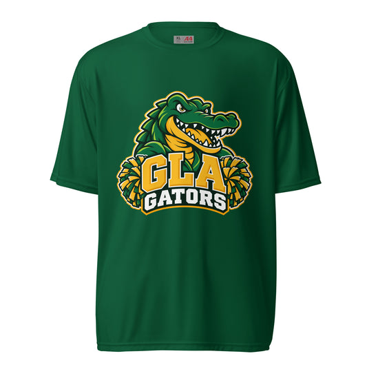 Active | Moisture Wicking Shirt | GLA Gators Cheer Team | Apex Gators Elite Logo