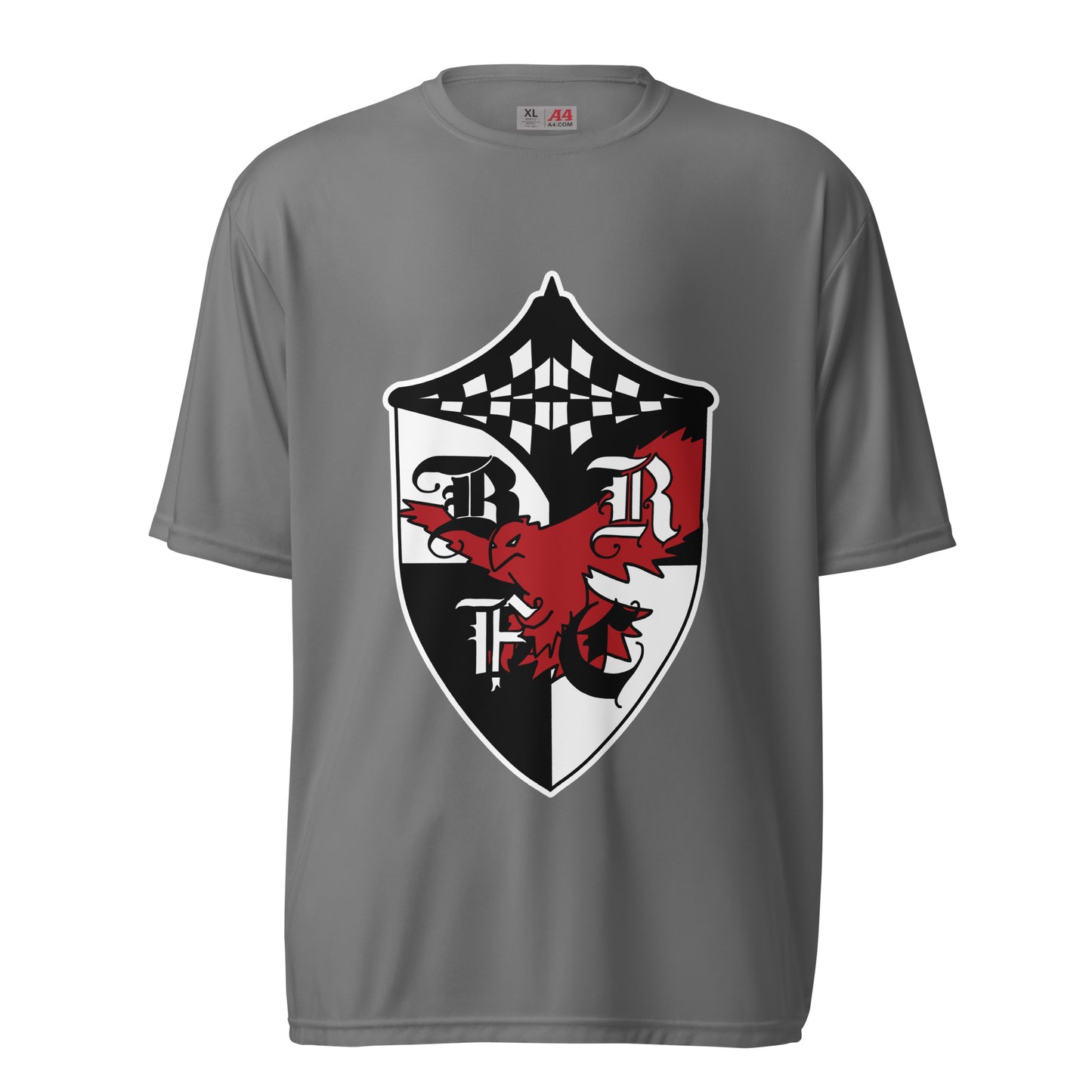 Active | Moisture Wicking Shirt | Bard College Rugby Football Club | Raptor Logo