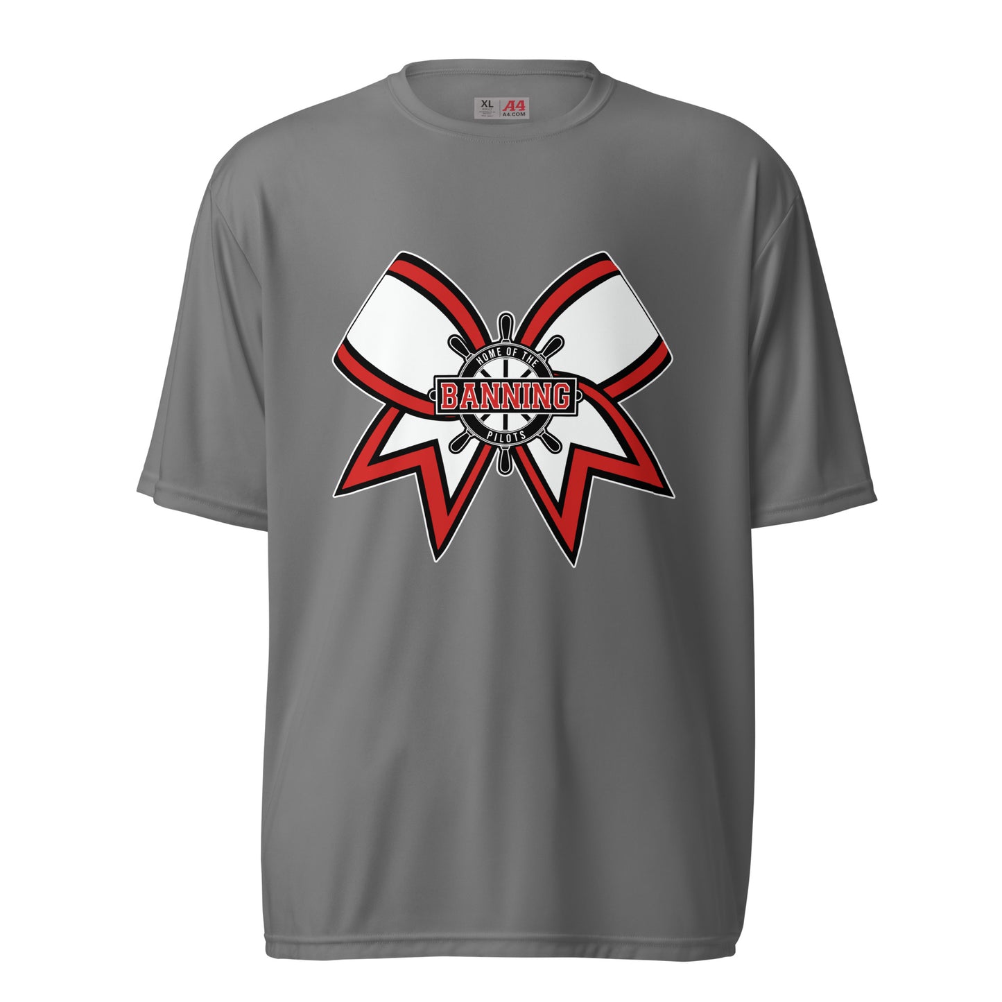 Active | Moisture Wicking Shirt | BHS Coed Cheer | Bow Logo
