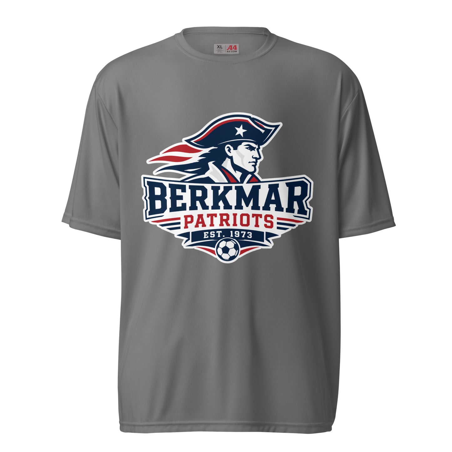 Active | Moisture Wicking Shirt | Berkmar High School Soccer | Vanguard Logo