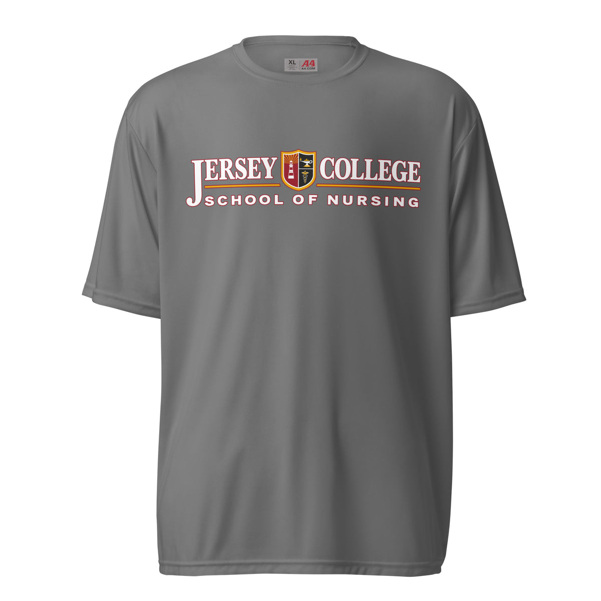 Active | Moisture Wicking Shirt | Grand View University Nursing | Emblem Logo