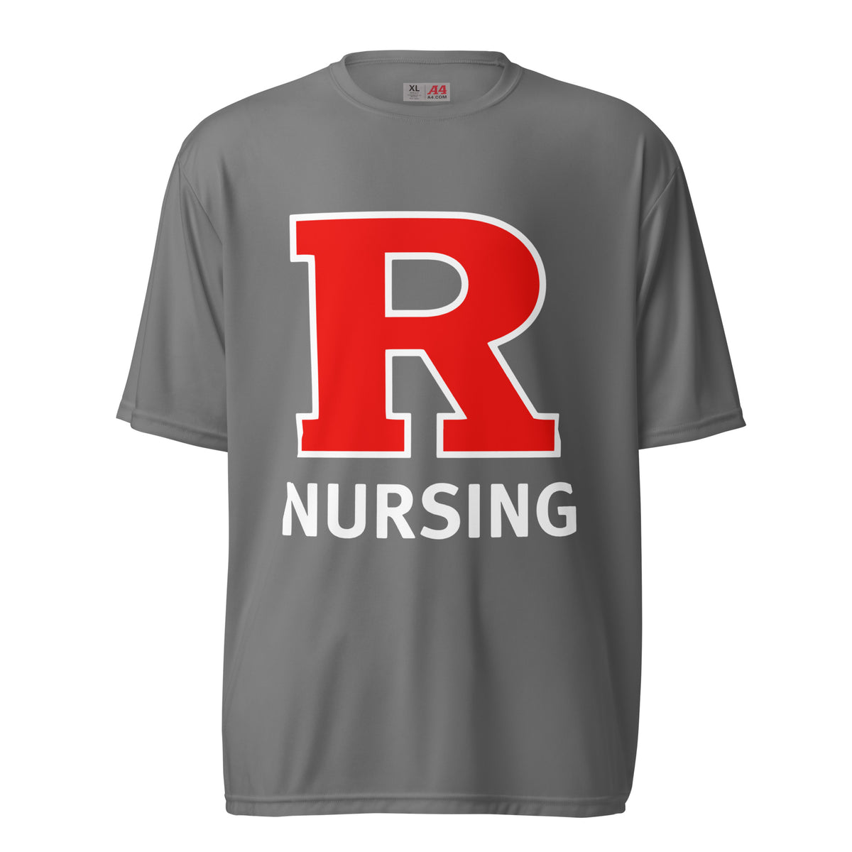 Active | Moisture Wicking Shirt | Grand View University Nursing | Lettemark Logo