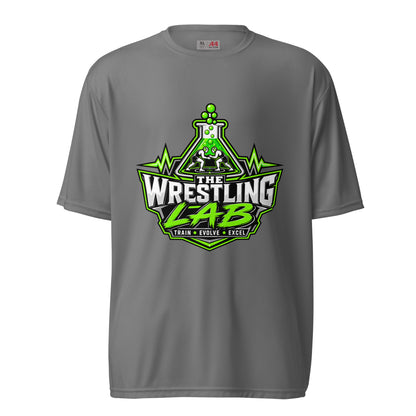 Active | Moisture Wicking Shirt | The Wrestling Lab | Emblem Logo