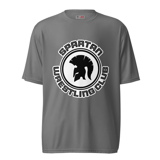 Active | Moisture Wicking Shirt | Spartan Wrestling Club | Crest Logo