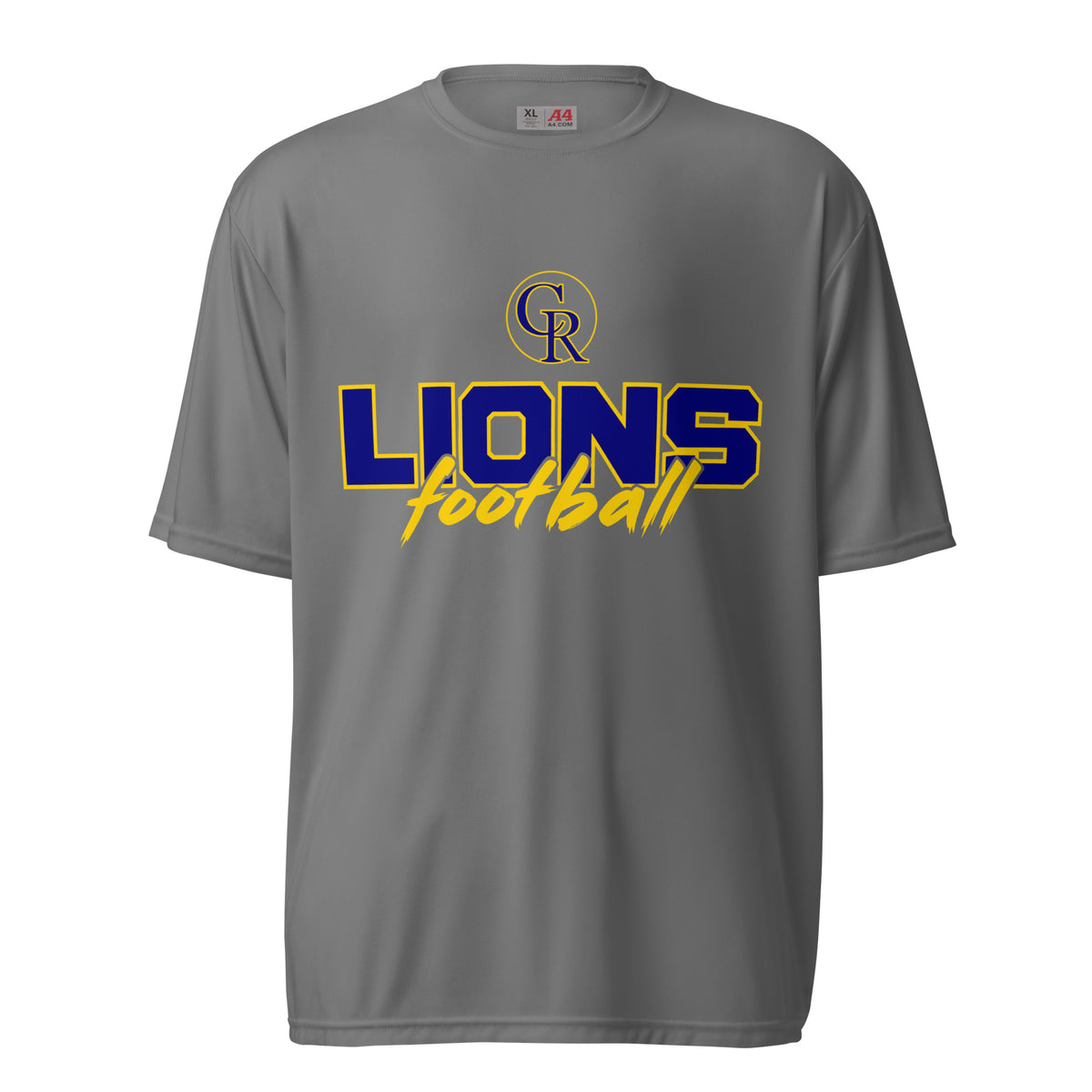 Active | Moisture Wicking Shirt | Chestnut Ridge Lions Football | Vanguard Logo