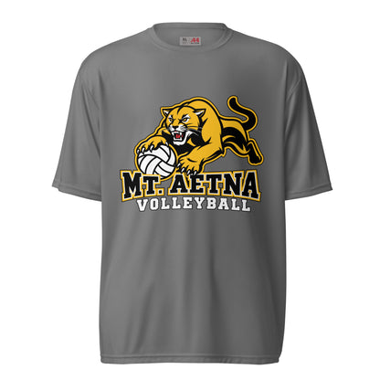 Active | Moisture Wicking Shirt | Mt. Aetna Adventist School | Volleyball Apex Logo