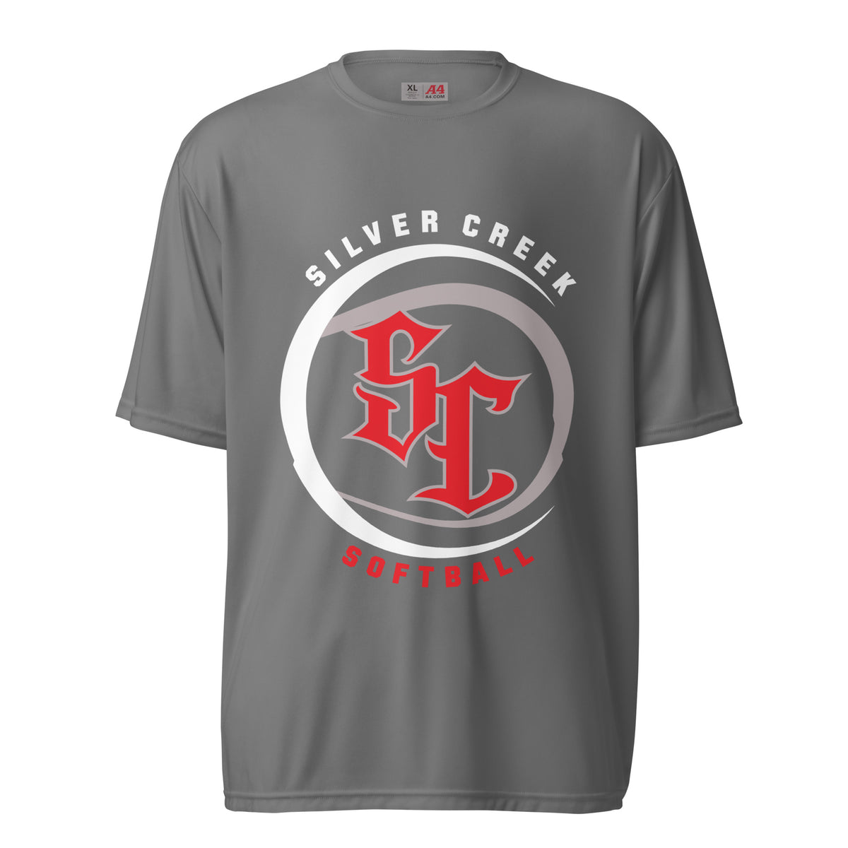 Active | Moisture Wicking Shirt | Silver Creek 12U Schreiber | Crest Logo