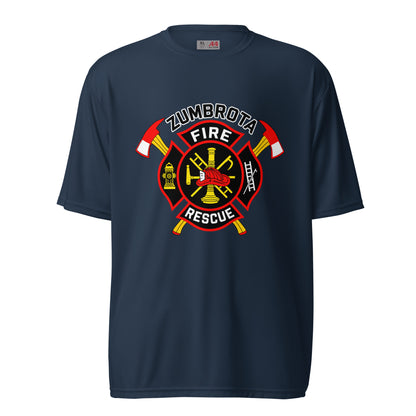 Active | Moisture Wicking Shirt | Zumbrota Fire Department | Vanguard Logo