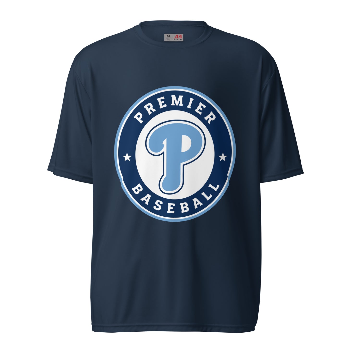 Active | Moisture Wicking Shirt | Premier Baseball | Badge Logo