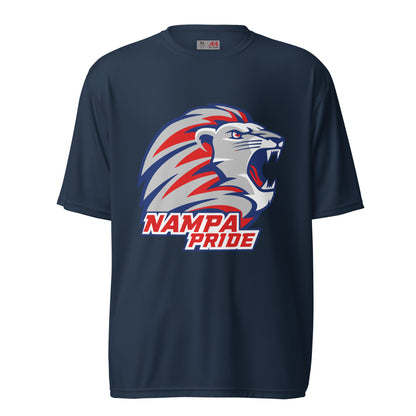Active | Moisture Wicking Shirt | Nampa Pride | Mascot Logo