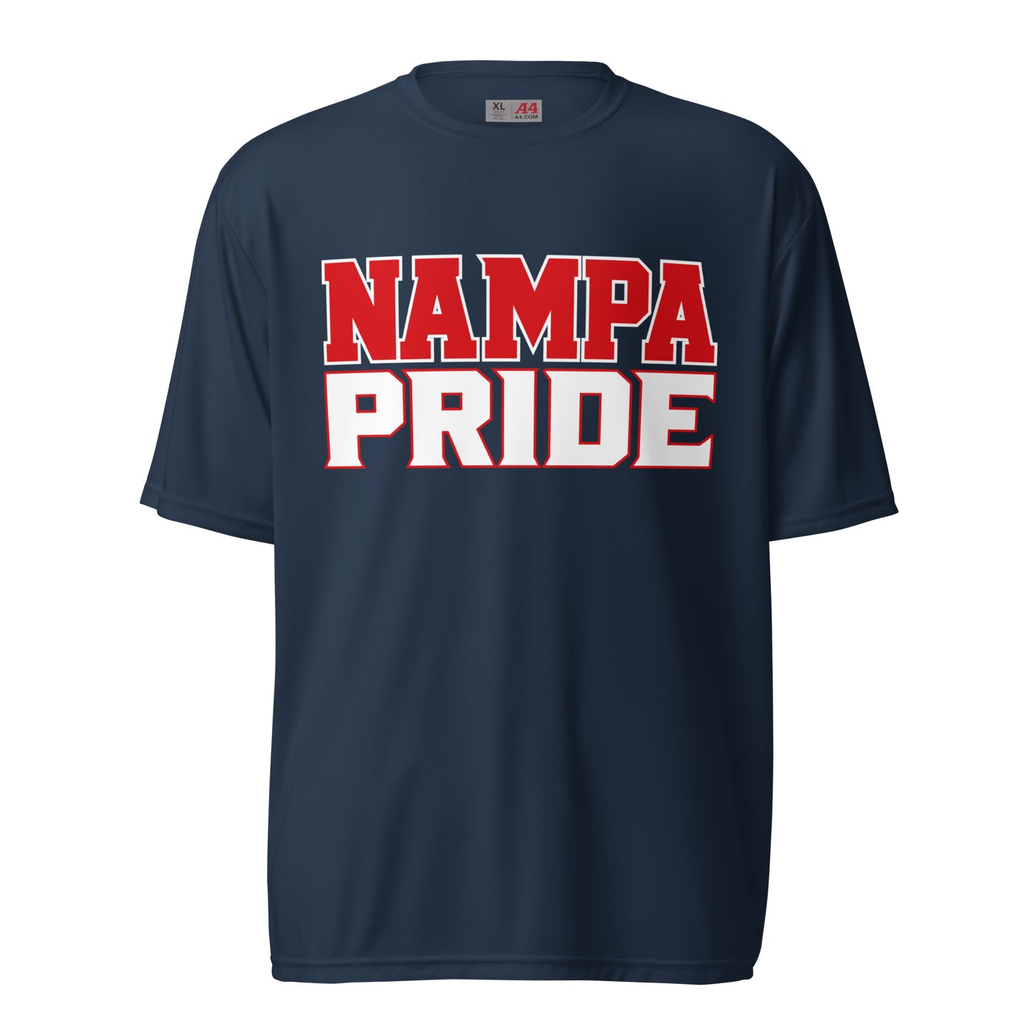 Active | Moisture Wicking Shirt | Nampa Pride | Letter Mark Logo
