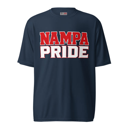 Active | Moisture Wicking Shirt | Nampa Pride | Letter Mark Logo