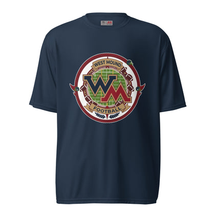 Active | Moisture Wicking Shirt | West Mound Stars | Badge Logo