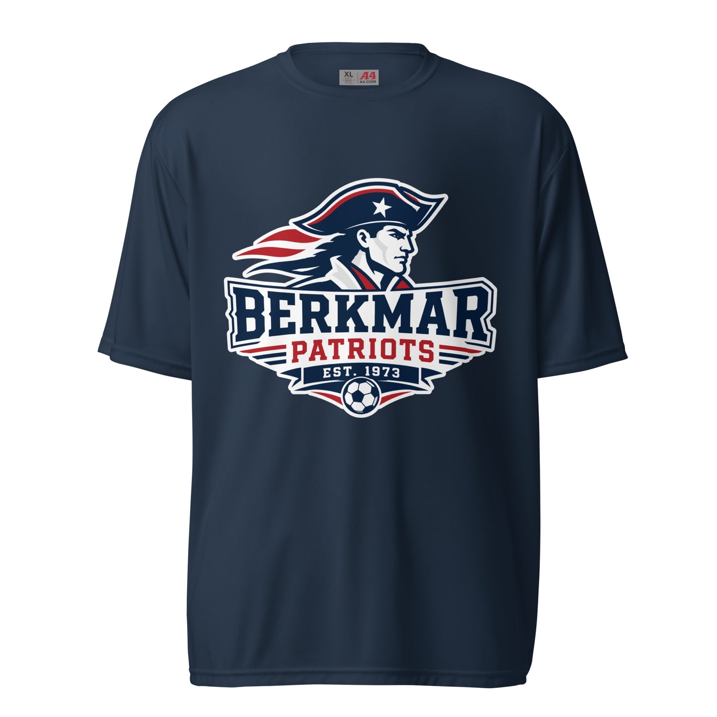 Active | Moisture Wicking Shirt | Berkmar High School Soccer | Vanguard Logo
