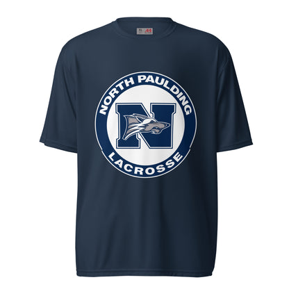 Active | Moisture Wicking Shirt | North Paulding Lacrosse | Badge Logo