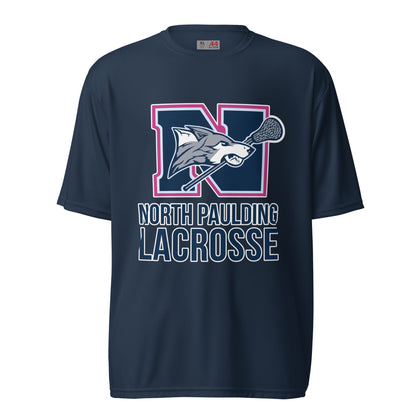Active | Moisture Wicking Shirt | North Paulding Lacrosse | Vanguard Logo
