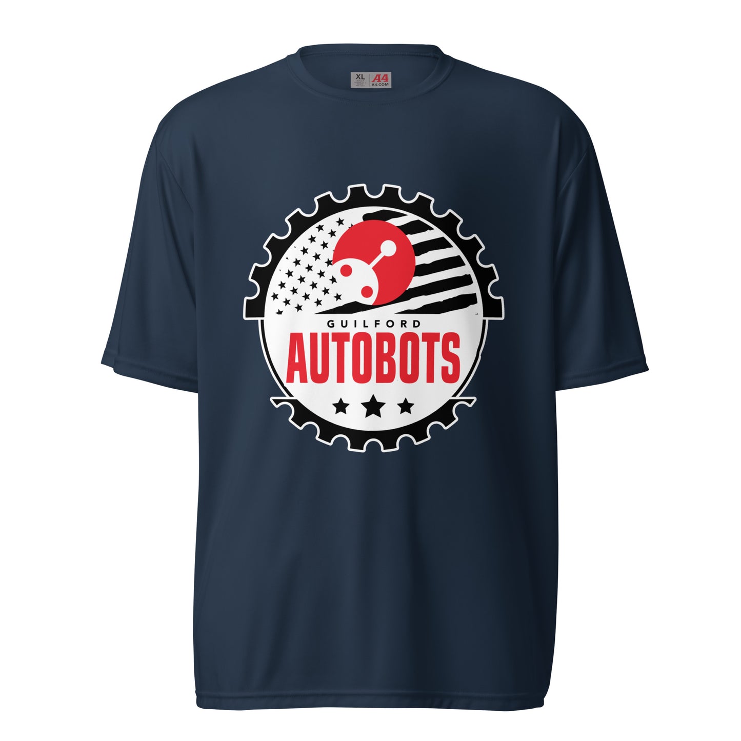 Active | Moisture Wicking Shirt | Guilford Autobots | Emblem Logo