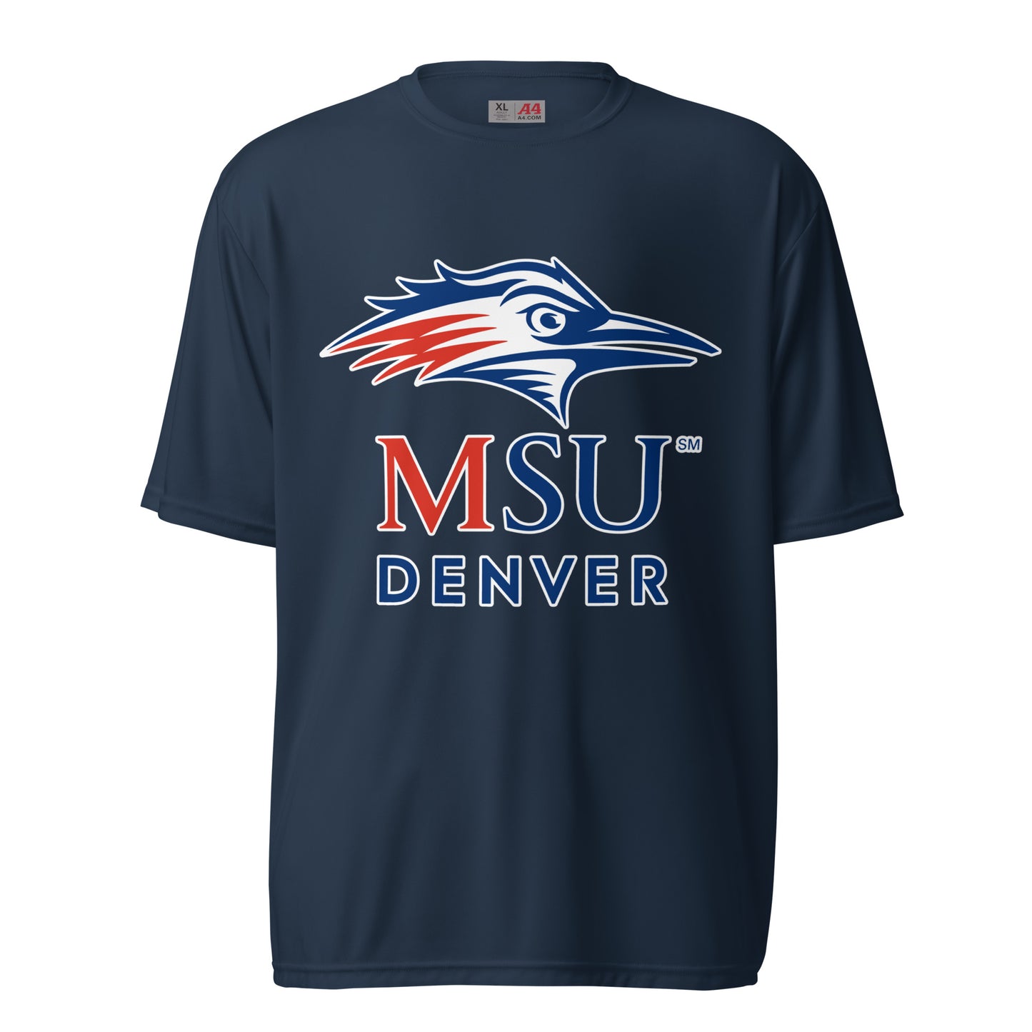 Active | Moisture Wicking Shirt | MSU Denver Dance Team | Titan Crest Logo
