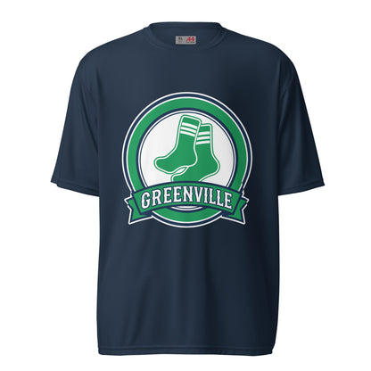 Active | Moisture Wicking Shirt | Greenville Sox | Badge Logo