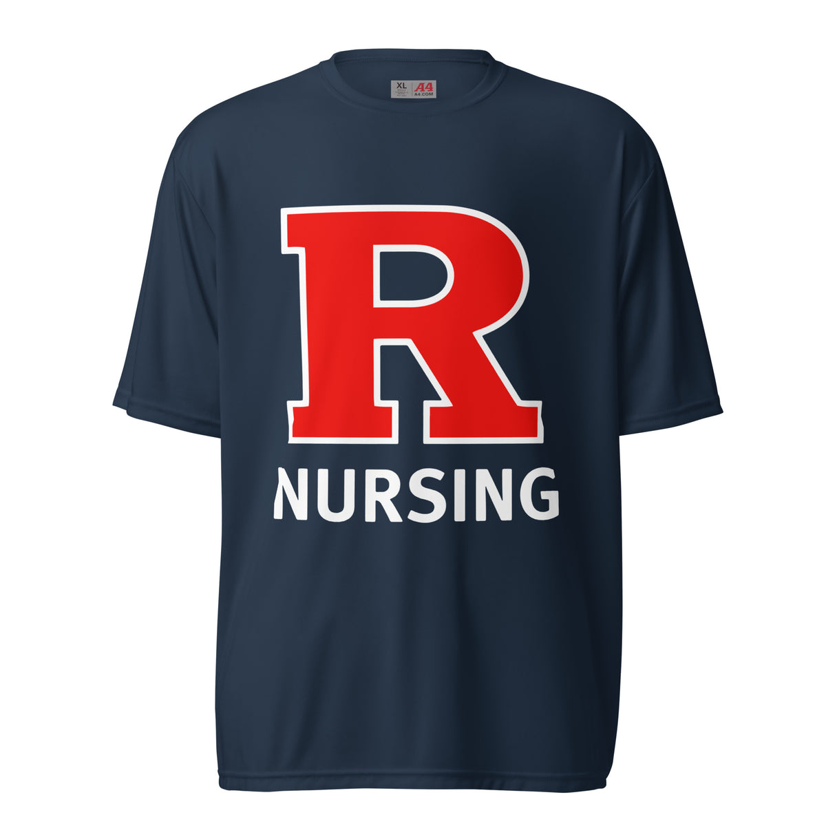 Active | Moisture Wicking Shirt | Grand View University Nursing | Lettemark Logo