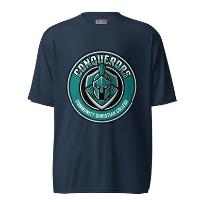 Active | Moisture Wicking Shirt | Community Christian College | Badge Logo