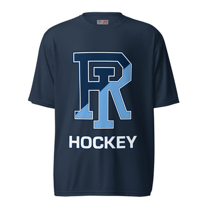 Active | Moisture Wicking Shirt | URI Men’s Hockey | Crest Logo