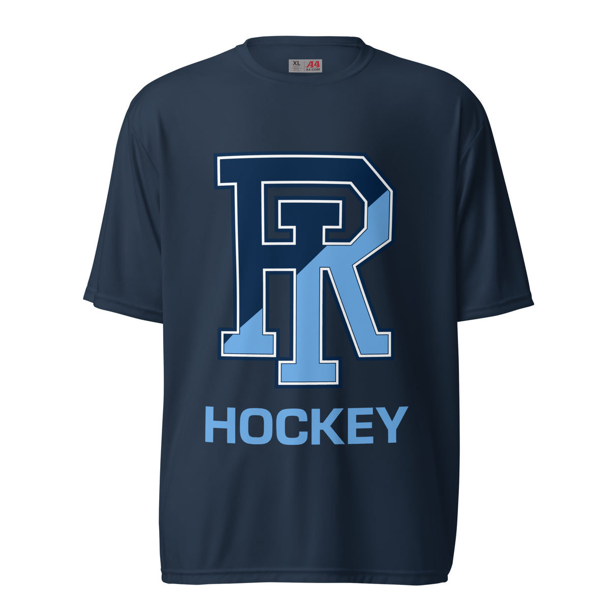 Active | Moisture Wicking Shirt | URI Men’s Hockey | Vanguard Logo