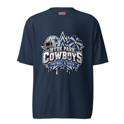 Active | Moisture Wicking Shirt | Hyde Park Cowboys | Crest Logo