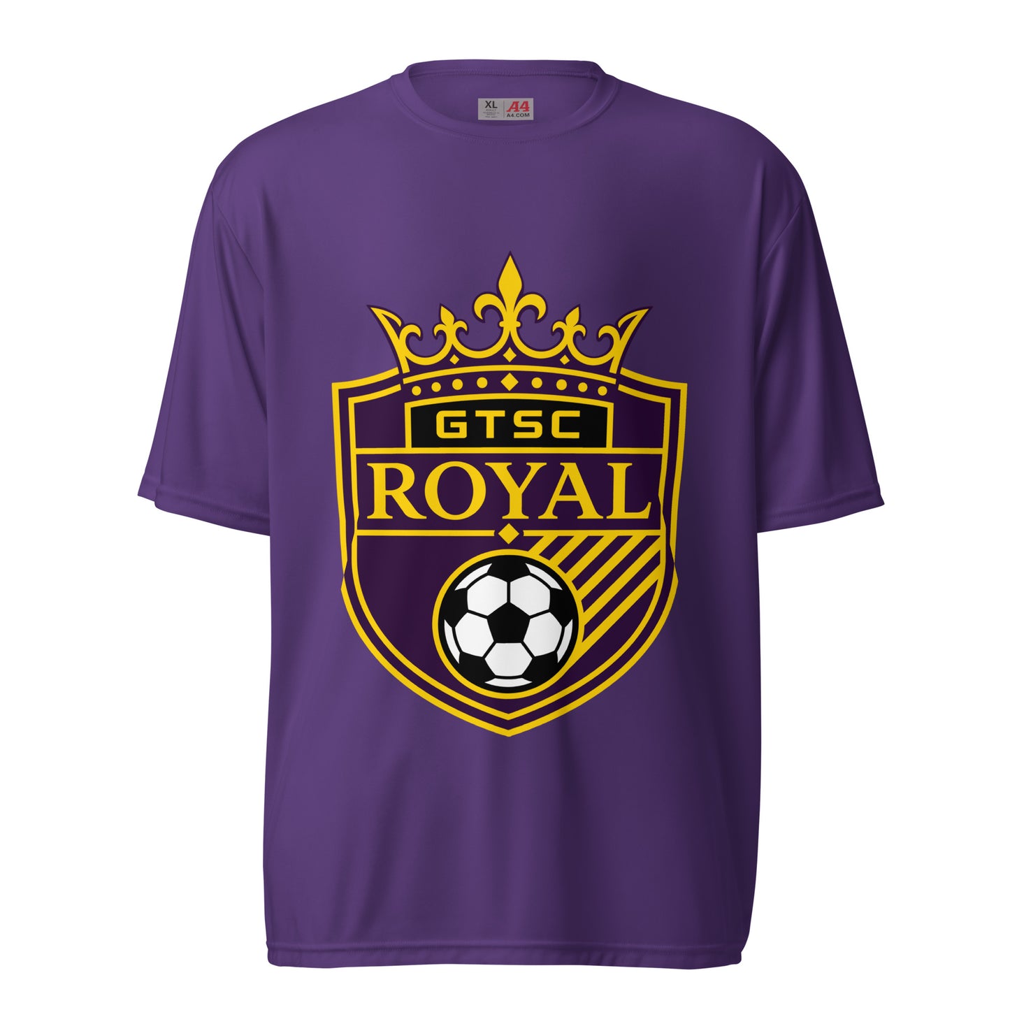 Active | Moisture Wicking Shirt | GTSC Royal | Shield Logo