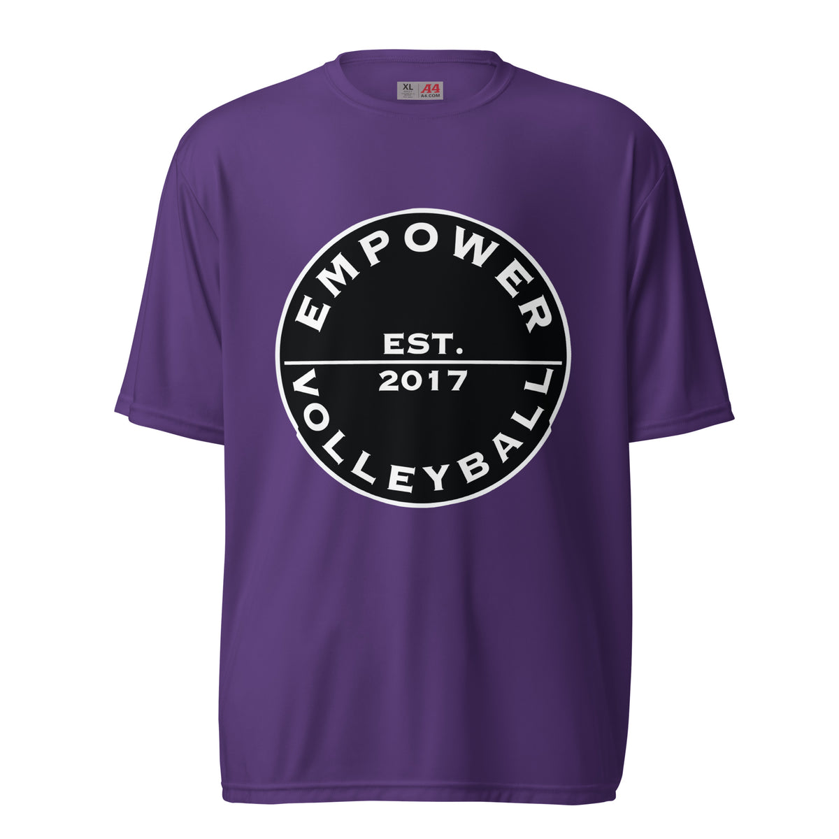 Active | Moisture Wicking Shirt | Empower Volleyball Club | Alpha Spike Logo