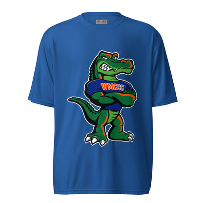 Active | Moisture Wicking Shirt | West Memphis Community Christian College Gators | Mascot Logo