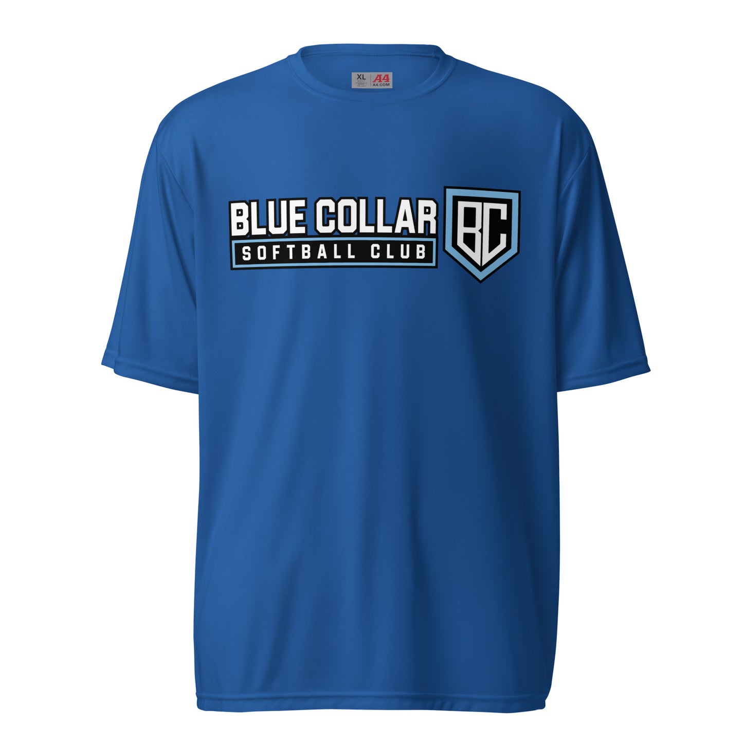 Active | Moisture Wicking Shirt | Blue Collar Softball 2034 | Vanguard Logo