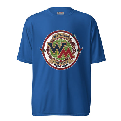 Active | Moisture Wicking Shirt | West Mound Stars | Badge Logo