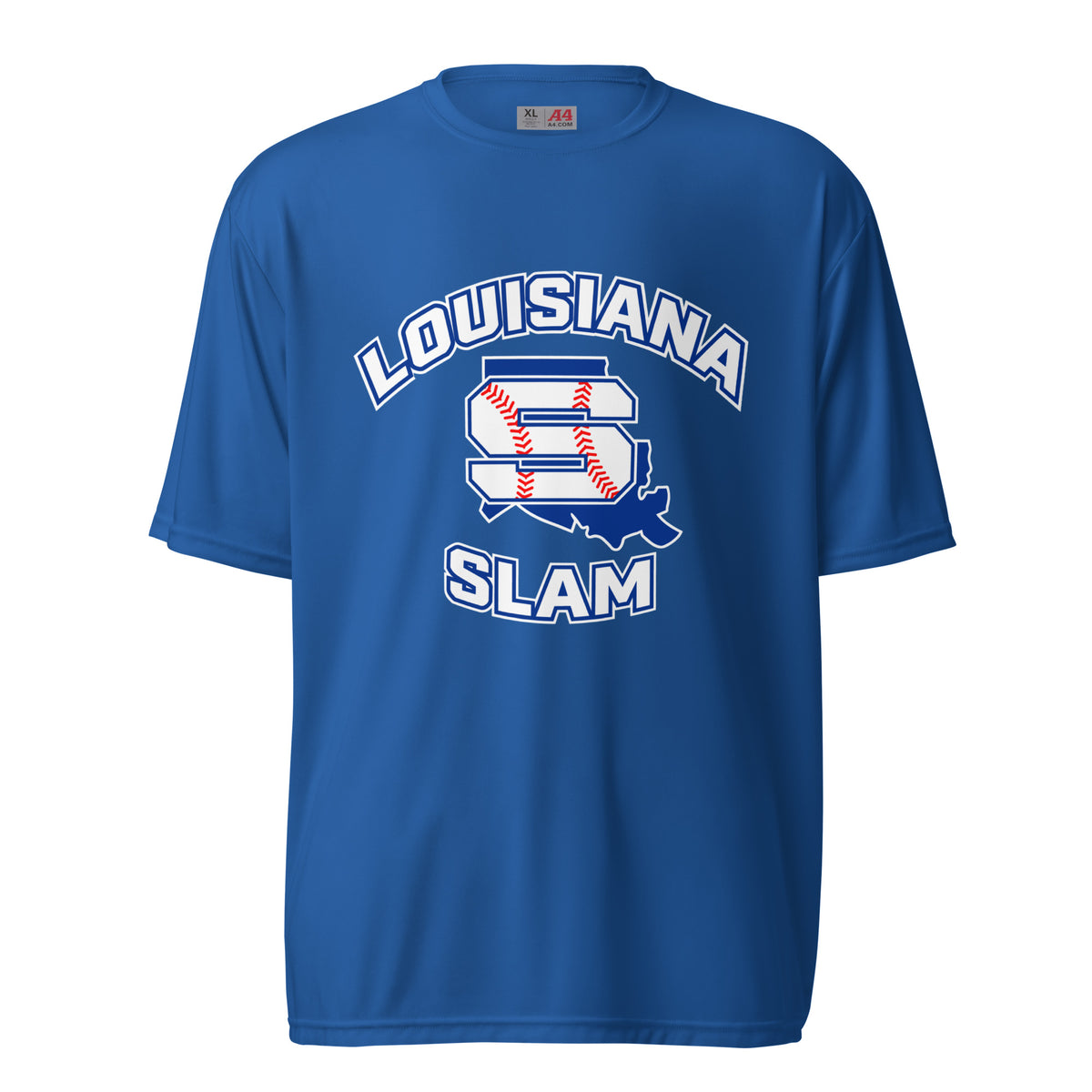 Active | Moisture Wicking Shirt | Louisiana Slam Baseball | Emblem Logo