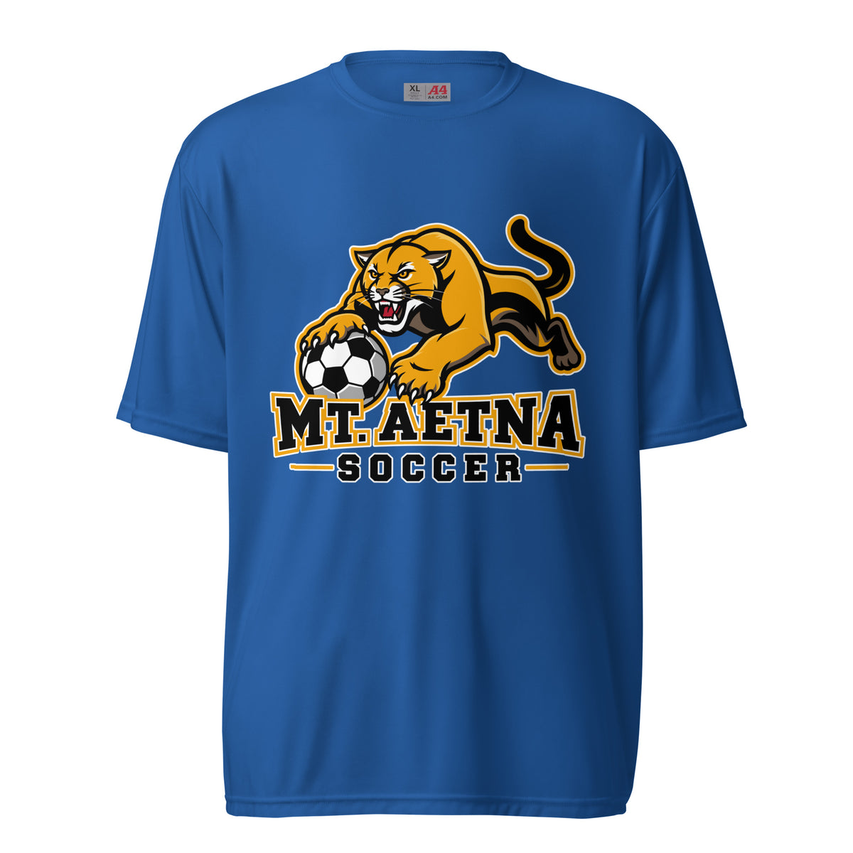 Active | Moisture Wicking Shirt | Mt. Aetna Adventist School | Soccer Apex Logo