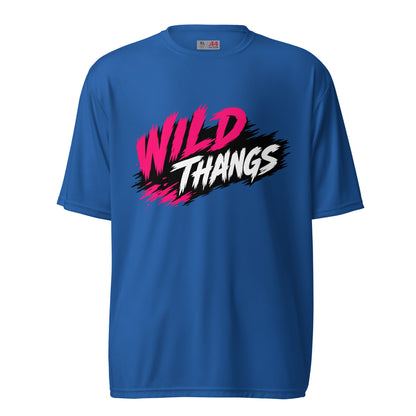 Active | Moisture Wicking Shirt | Wild Thangs | Crest Logo